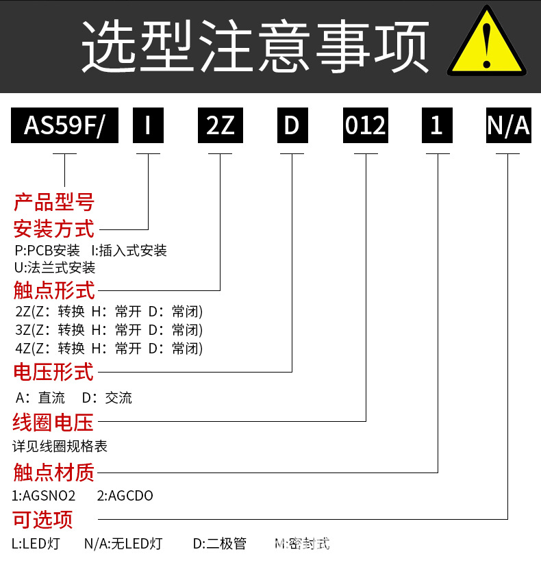 中间继电器JQX-59F (4)